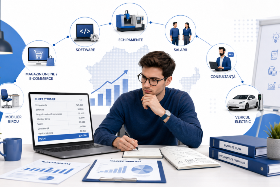 Start-Up Nation - cheltuieli eligibile și exemple de investiții