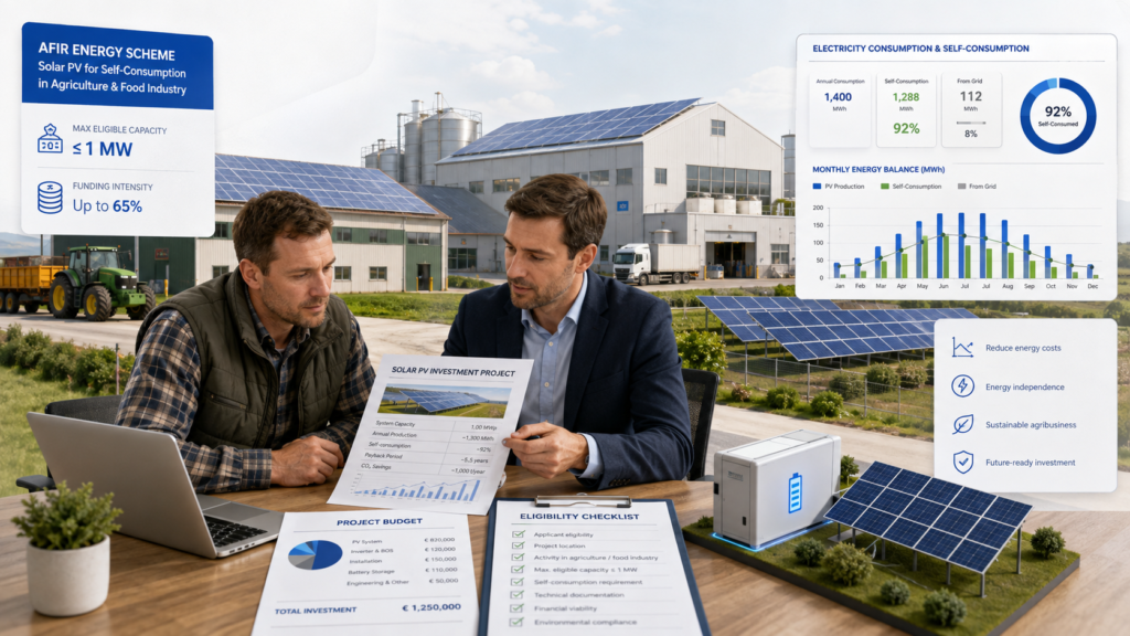 Investiție solară pentru agribusiness sustenabil