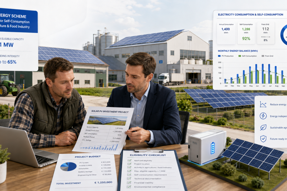Investiție solară pentru agribusiness sustenabil