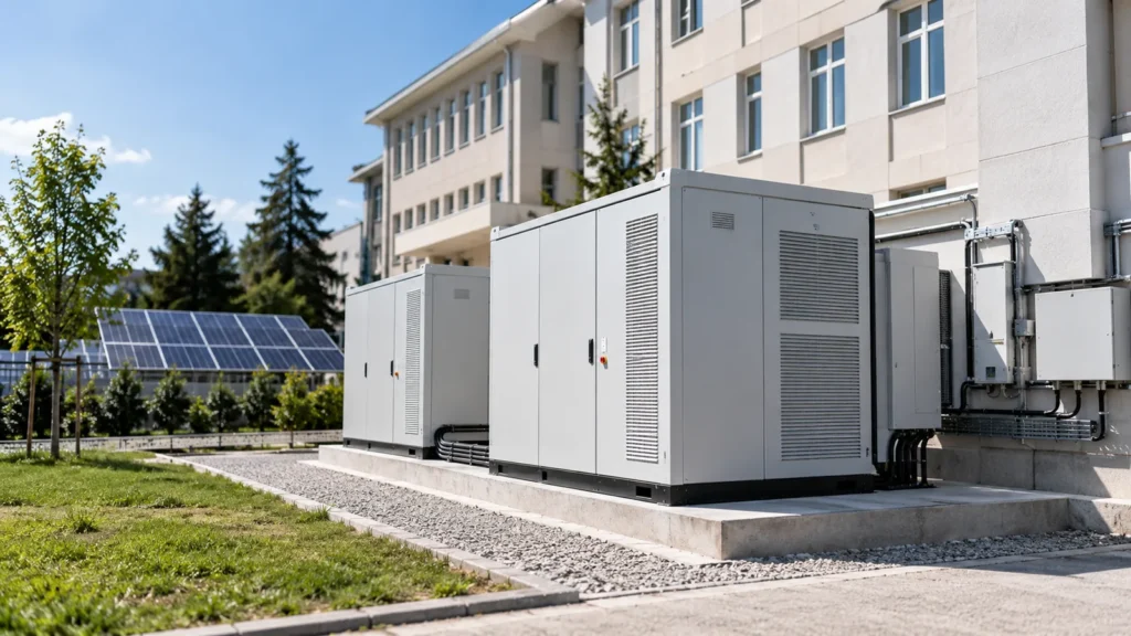 stocarea energiei regenerabile la o instituție publică prin Fondul pentru Modernizare